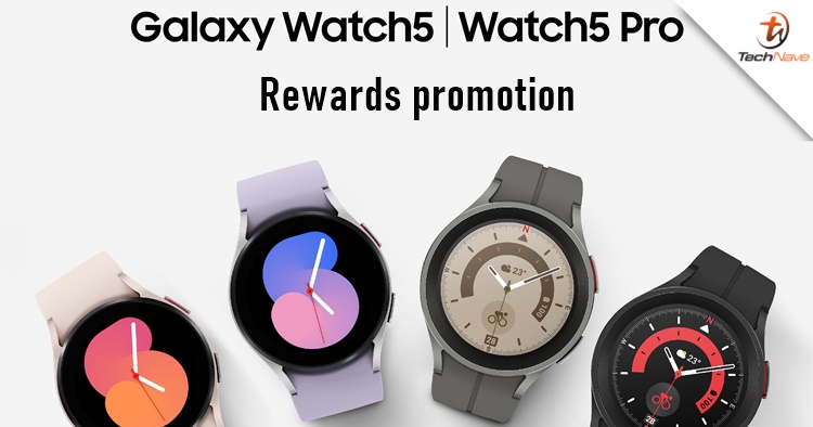 You can get rewards worth up to RM549 from the Samsung Galaxy Watch 5 series
