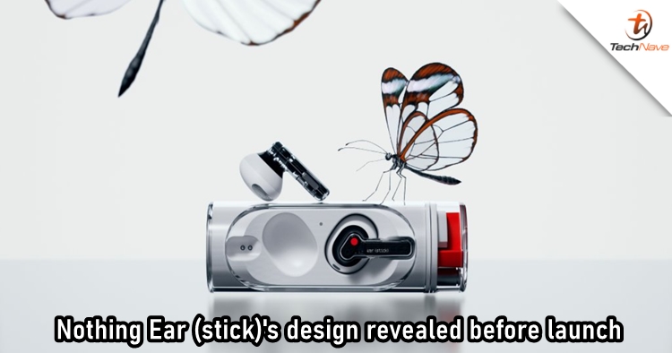Nothing Ear (stick)'s design revealed, with earbuds weighing only 4.4grams