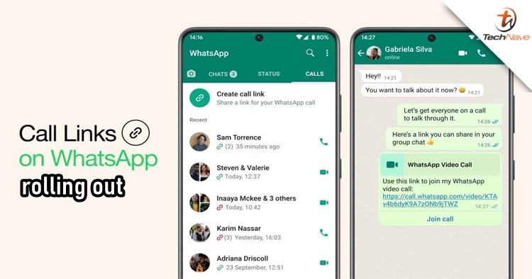 WhatsApp is now rolling out Call Links by allowing users to join call through a link