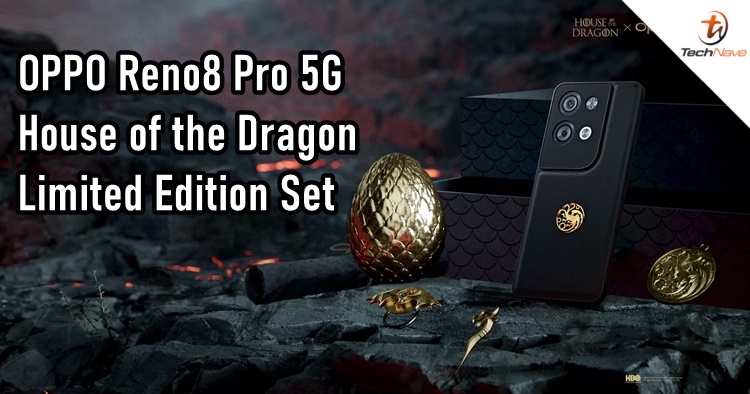 There's an OPPO Reno 8 Pro 5G House of the Dragon Limited Edition set and I want to get one now