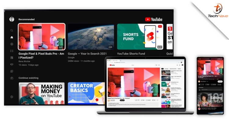 YouTube refreshes its design and introduces new features, including pinch to zoom