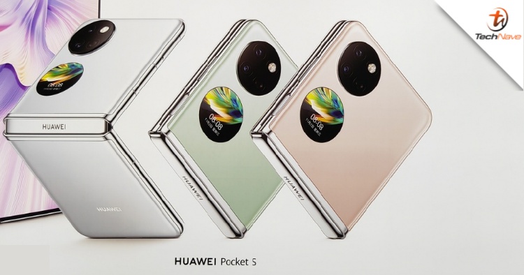 Design of the HUAWEI Pocket S leaked ahead of its launch tomorrow