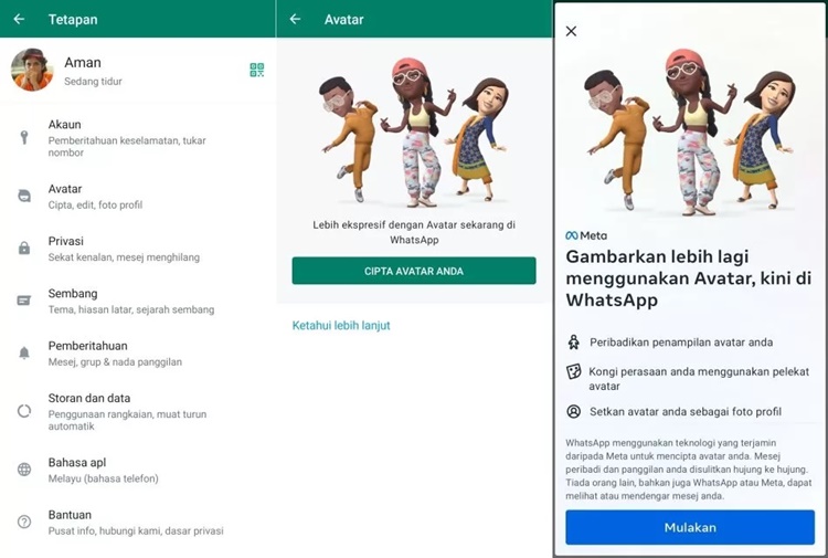 Express Yourself With Avatars on WhatsApp