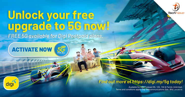 Digi postpaid users can unlock 5G for free on 10 November 2022 onwards