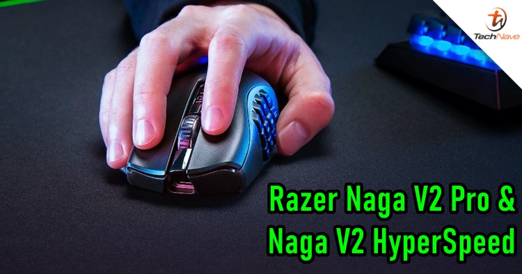 Razer Naga V2 Pro & Naga V2 HyperSpeed Malaysia release: 3 interchangeable side plates & more, starting from RM499