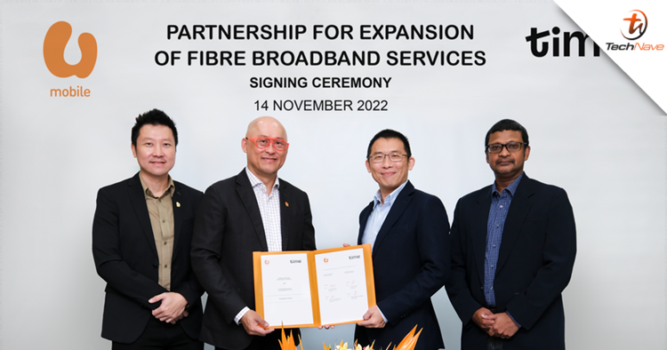 U Mobile is collaborating with TIME to expand its Home Fibre Broadband strategy