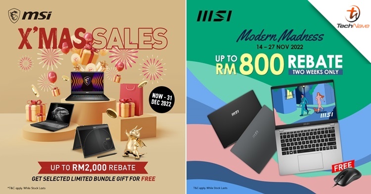 MSI Malaysia launches early Xmas Sales with up to RM2000 rebate and bundled gifts