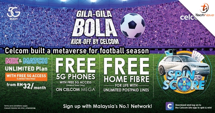 Celcom celebrates the football season with a campaign giving out the Hyundai IONIQ 5 EV
