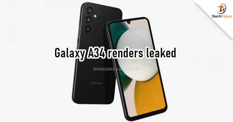 Samsung Galaxy A34 renders leaked, reveals mostly similar design to predecessor