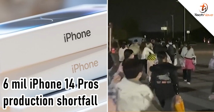 Apple is short of 6 million iPhone 14 Pro units due to the ongoing protests in China