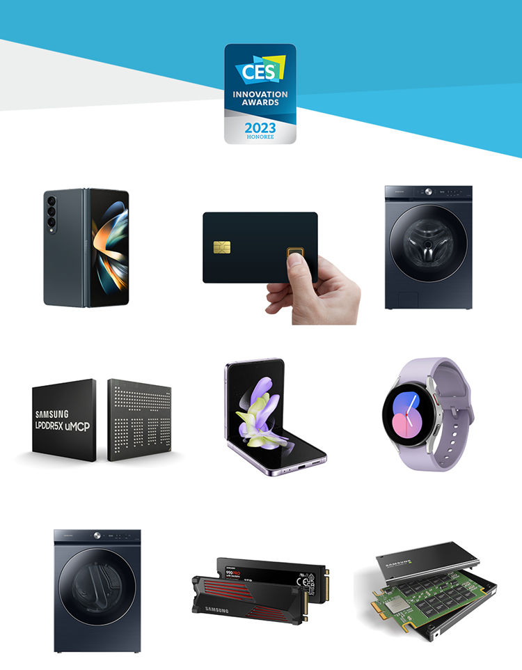 Samsung Wins 46 CES 2023 Innovation Awards_KV.png