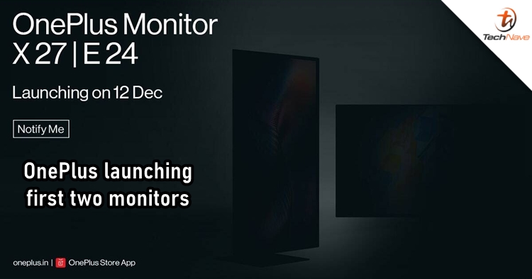 OnePlus preparing to debut its first two monitors on 12 December