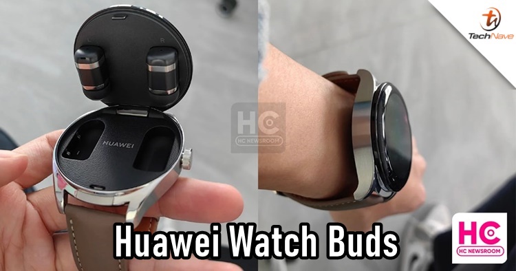 Huawei has a 2-in-1 smartwatch + earbuds device called the Watch Buds