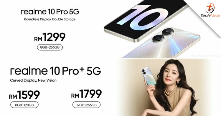 realme 10 Pro 5G series Malaysia pre-order - starting price from RM1299