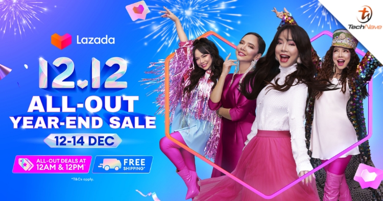 Lazada 12.12 All-Out Year-End Sale:  Up to 90% off, RM0.12 Crazy Deals, free shipping and more