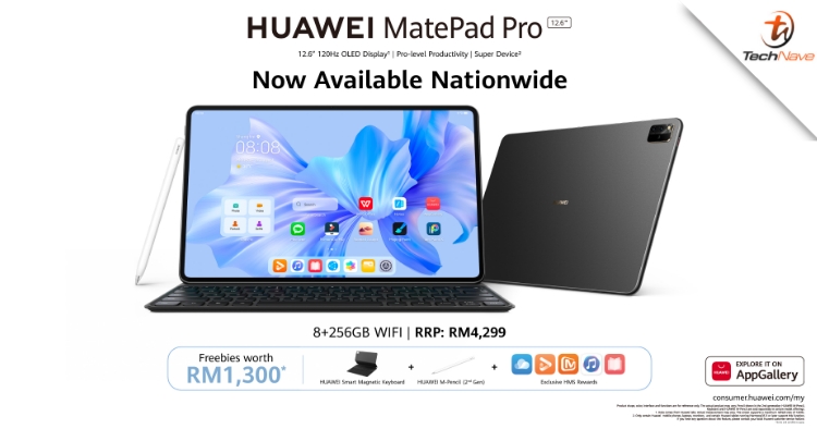 HUAWEI MatePad Pro 12.6-inch (2022) Malaysia release: Available starting 15 December at RM4299