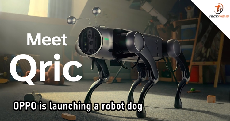 OPPO will present QRIC as its first robot dog during OPPO INNO DAY