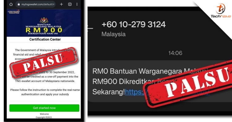 KKD: Beware of scam viral messages alleging RM900 assistance via TnG eWallet