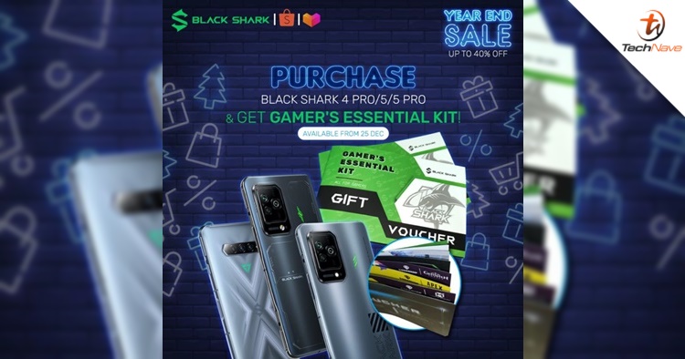 Black Shark Year-End Sale will give away a Black Shark Gamers' Essential Kit with every phone purchased