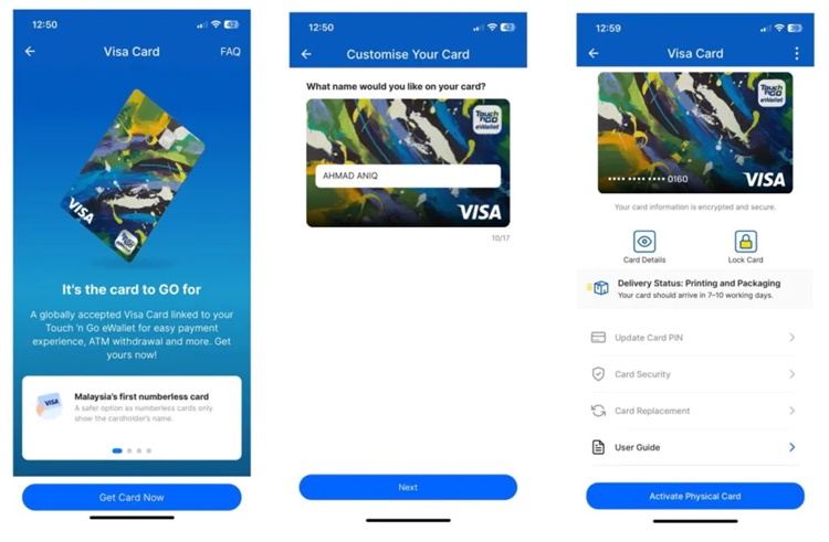Touch n Go Visa Card Design Revealed Official Launch Could Be 