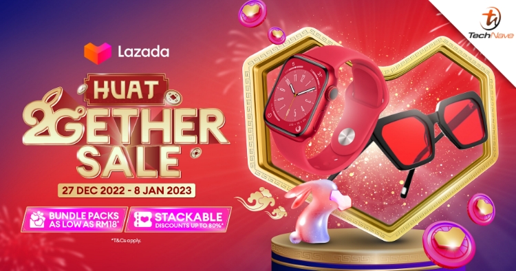 Lazada Huat 2Gether: Up to 80% stackable discount, 50% off All Day Ang Pao and more this CNY