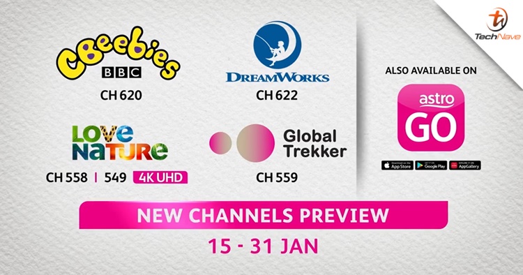 Astro customers can now enjoy a free preview of 10 selected channels on Astro TV & Astro GO