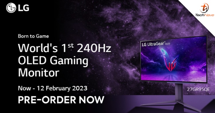 LG UltraGear OLED gaming monitor Malaysia pre-order - world's first 240Hz OLED panel for RM4497