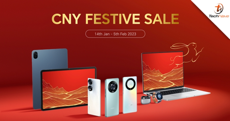 HONOR CNY Festive Sale: Up to RM1300 off, free gifts and more from now until 5 Feb