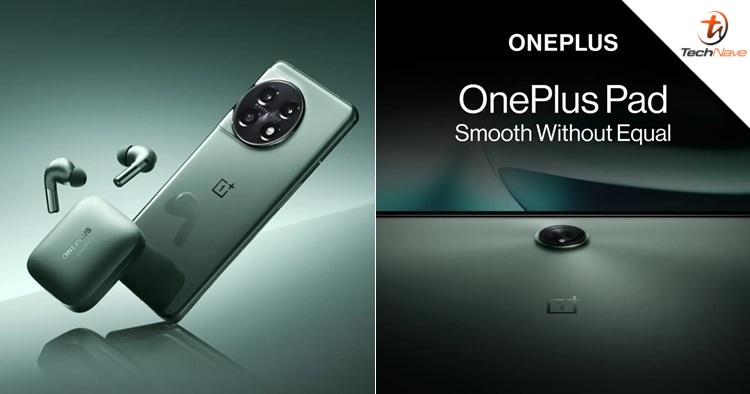 OnePlus released official image renders of the OnePlus Buds Pro 2 & OnePlus Pad