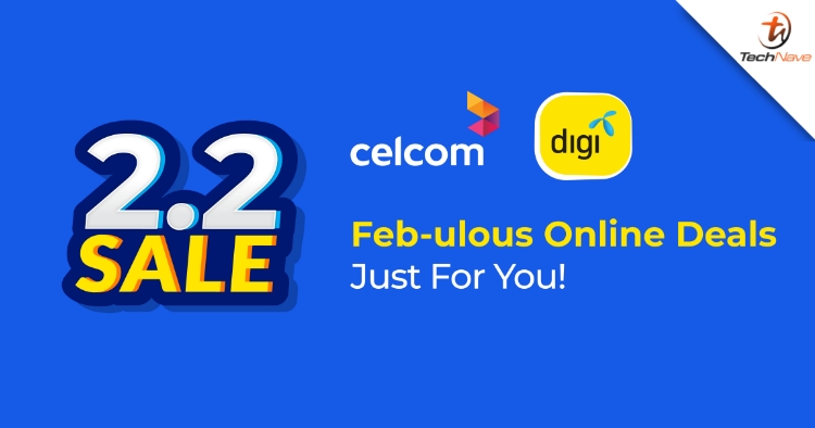 CelcomDigi 2.2 Sale: Get 22GB + Unlimited YouTube and Tiktok for RM9 and more from now until 7 February