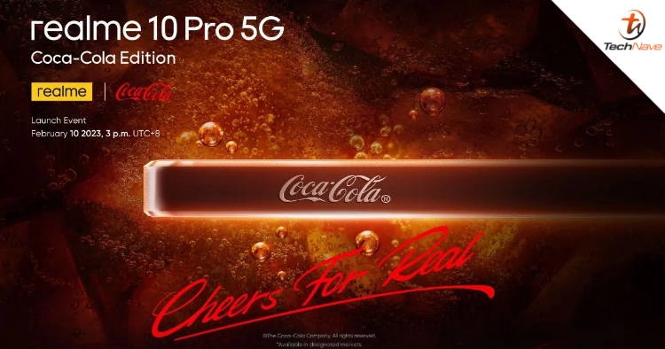 The Coca Cola phone is a special edition Realme 10 series phone underneath!