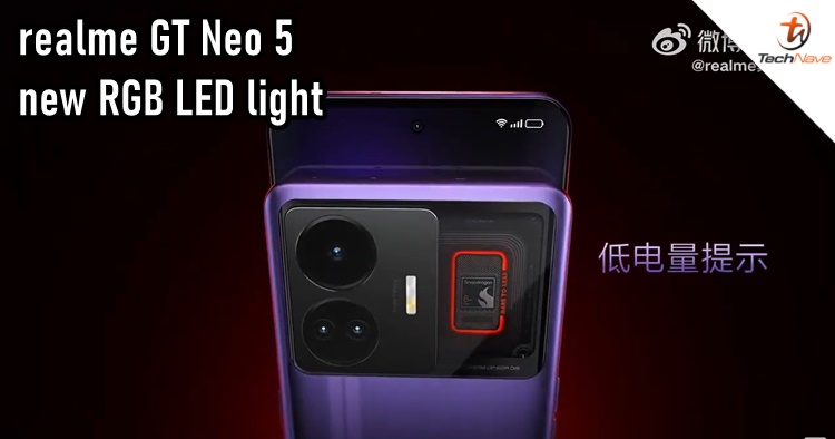 Realme GT5 - New Teasers Confirm the LED Lights on The Back And More