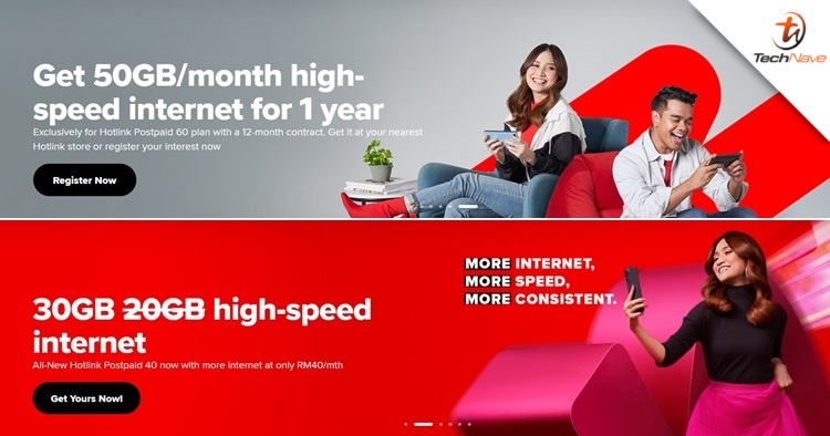 Maxis adds 10GB extra of mobile data for both Hotlink Postpaid 60 & 40