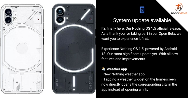 Nothing begins rolling out stable Android 13 update for the Phone (1)