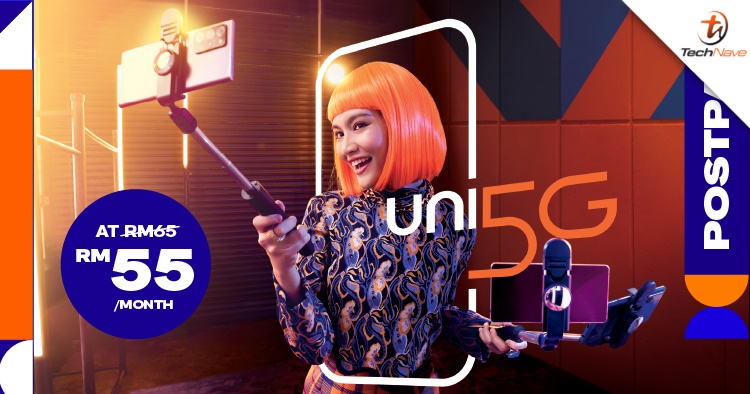 New Uni5G Postpaid plans with 4G+5G data released, price starting from RM39/month