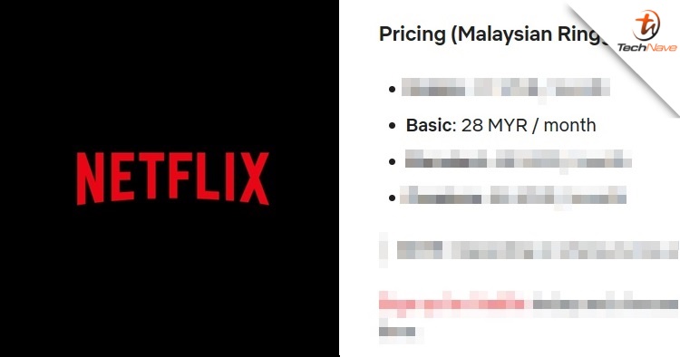 One of the Netflix plans is now just RM28 per month