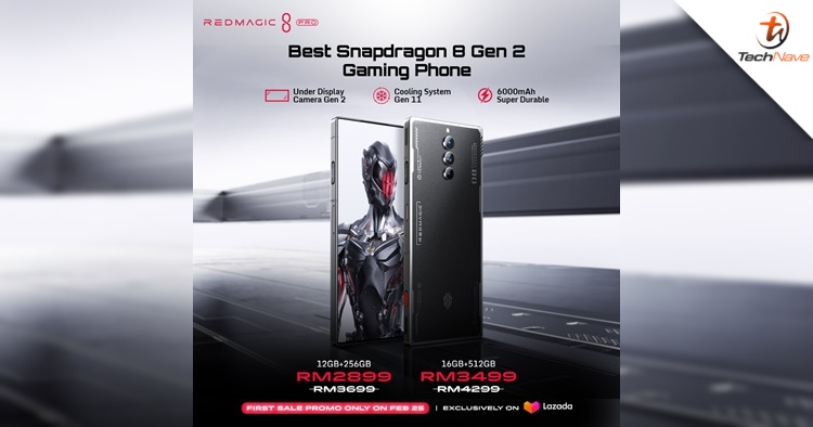 Red Magic 8 Pro Malaysia release - special first sale promo price starting from RM2899