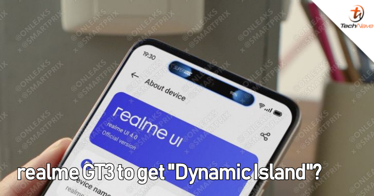 realme GT3 could be the first Android phone with an Apple iPhone 14 Pro-like “Dynamic Island”?