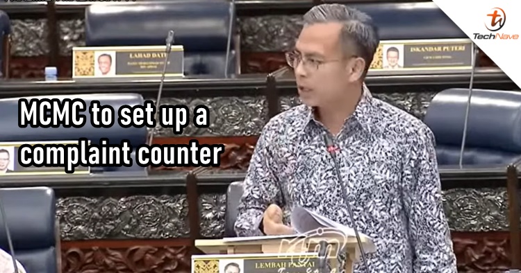 A complaint counter over internet coverage issues will be set up, as instructed by Fahmi Fadzil
