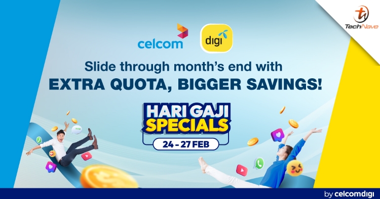 CelcomDigi Hari Gaji Specials: Prepaid users can get free 10GB internet when reloading RM30 and above