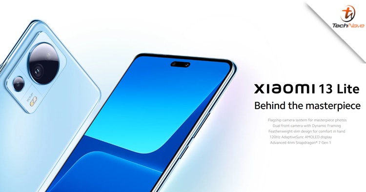Xiaomi 13 Lite unveiled at MWC 2023 with SD 7 Gen 1, 120Hz AMOLED and more
