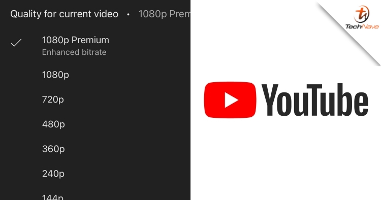 YouTube is testing a new ‘1080 premium’ video quality option for Premium subscribers