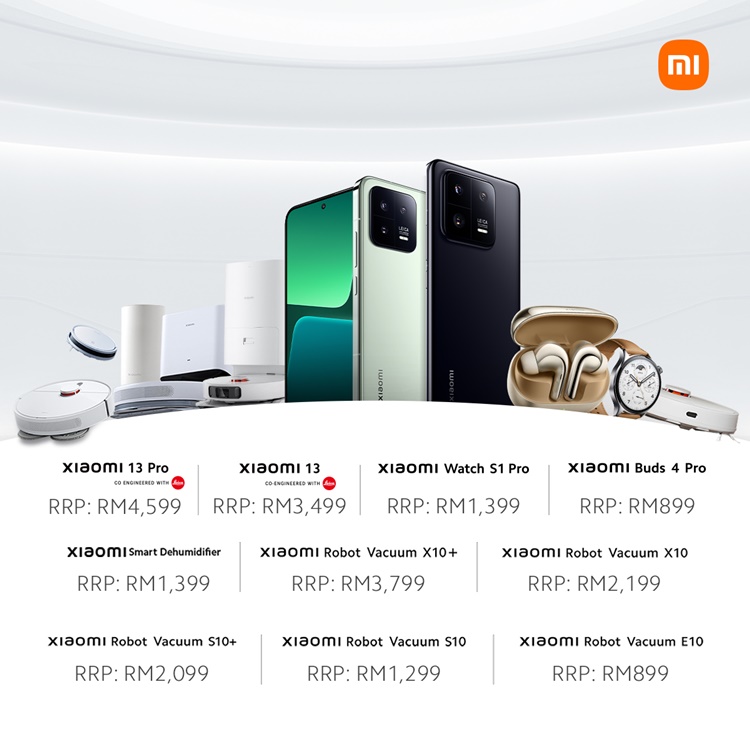 Xiaomi Robot Vacuum E10, S10 series & X10 series Malaysia release -  starting price from RM899