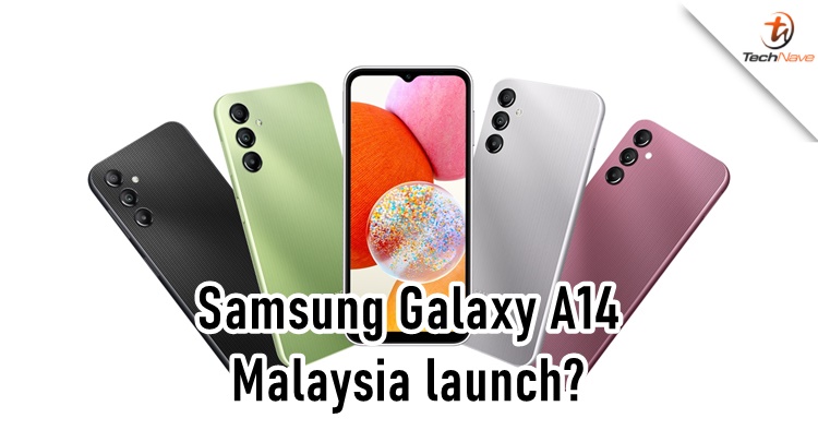 Samsung Galaxy A14 listed on Samsung Malaysia's website, indicating its arrival soon