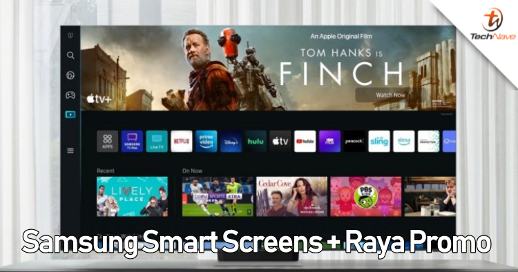 Samsung shows how to use their Smart Screens and get them for Raya with an extra 43-inch The Frame smart TV