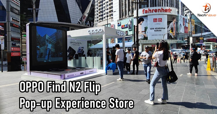 OPPO Malaysia sets up OPPO Find N2 Flip Pop-up Experience Store at Pavilion KL