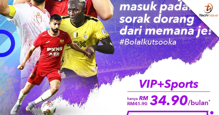 sooka VIP + Sports plan gets new price at RM34.90 per month