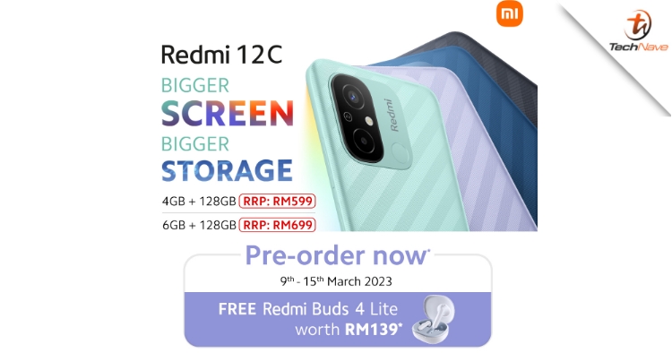 Redmi 12C Malaysia release: Helio G85 SoC and 5000mAh battery from RM599