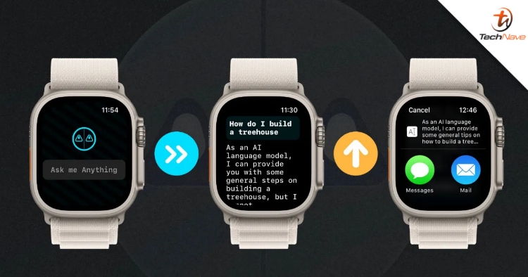 You can now use ChatGPT on the Apple Watch through the watchGPT app