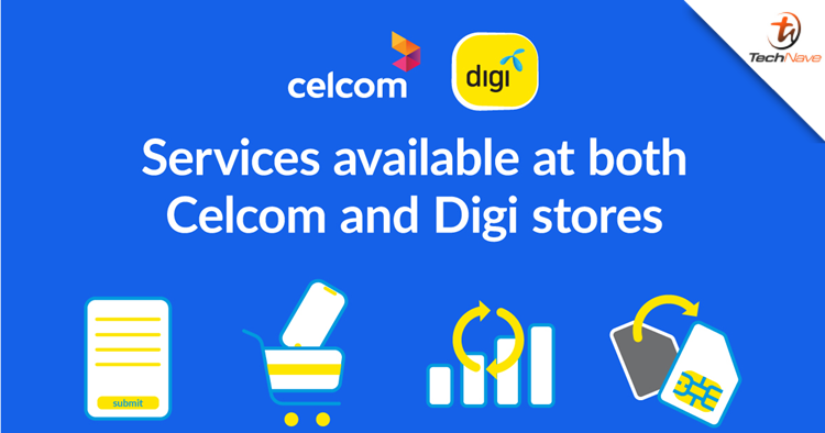Celcom and Digi users can now visit and access all CelcomDigi branded touchpoints